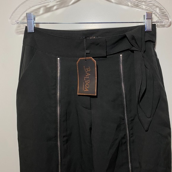NWT Balboa Flare Black Pants Size Small - Picture 5 of 8